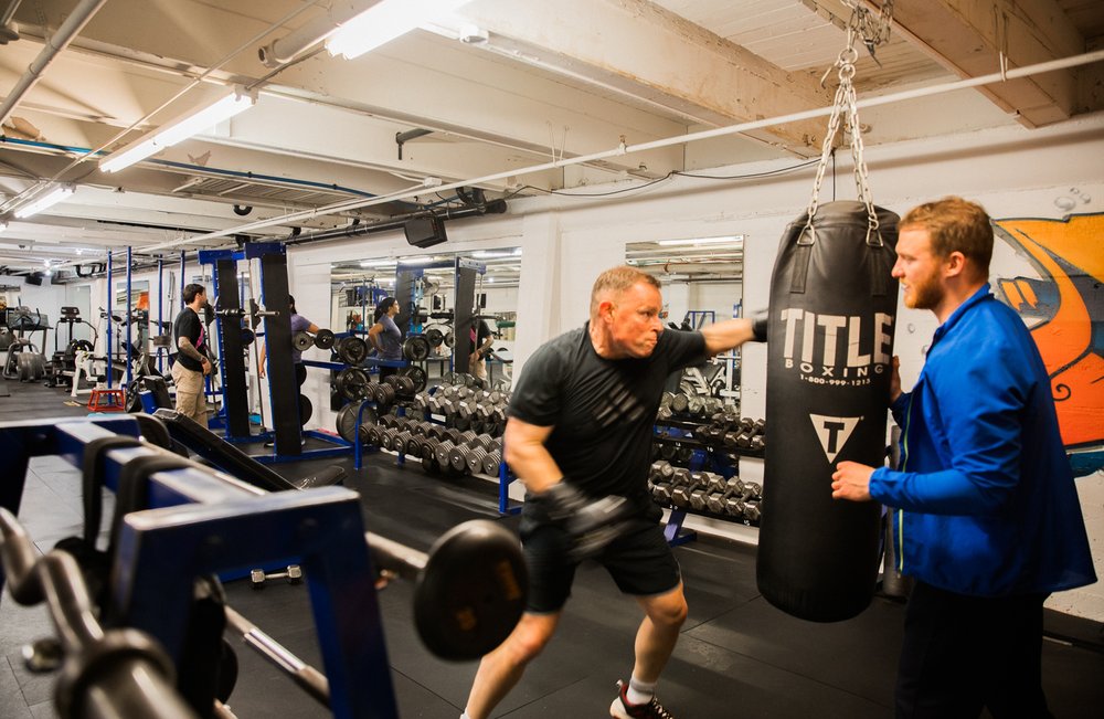 Personal training session at Local Fit
